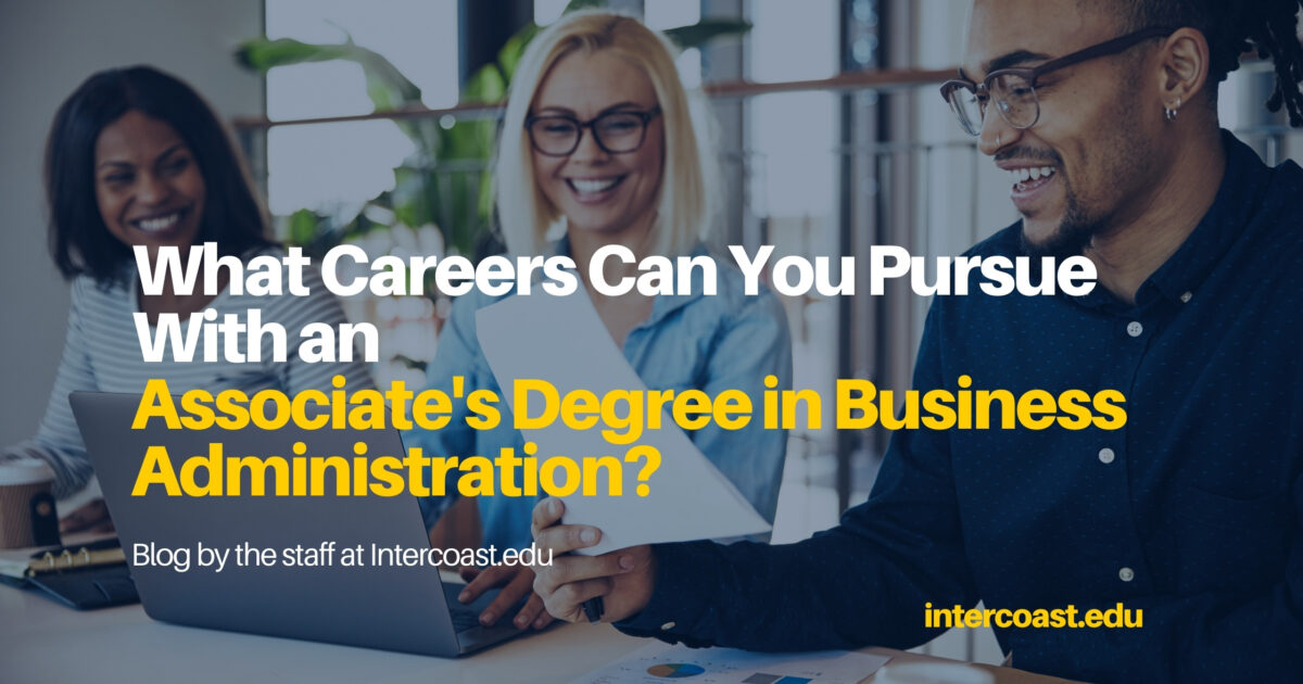 What Careers Can You Pursue With An Associates Degree In Business