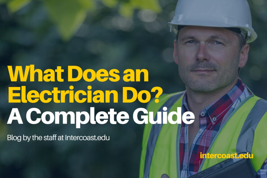 what does an electrician do